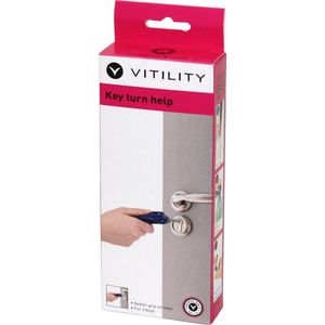 Sleuteldraaihulp - Rood - Kunststof - Geschikt voor Drie Sleutels