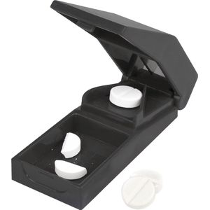 Vitility - Tabletsplijter - Handig - Ingebouwd Mesje - Opbergvakje