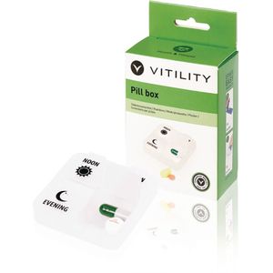 VITILITY Medicijncassette - Pillendoosje - Pillendoos - medicijndoos