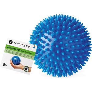 VITILITY Massagebal - extra groot - Handtrainer - Massage-accessoire - triggerpoint bal