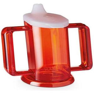 Beker - Handy rood