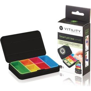 Vitility Smart pillendoosje (zwart)