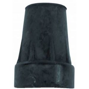 Rubberdop - Zwart - Vervangend - Voor Vitility Elleboogkruk