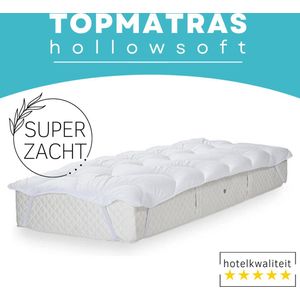 Zavelo Topmatras Hollowsoft - 2 Persoons 140 x 200 cm - Anti-Allergeen