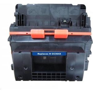 PrintAbout huismerk Toner 64X (CC364X) Zwart Hoge capaciteit Geschikt voor HP