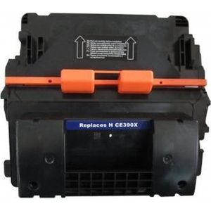 PrintAbout huismerk Toner 90X (CE390X) Zwart Hoge capaciteit Geschikt voor HP