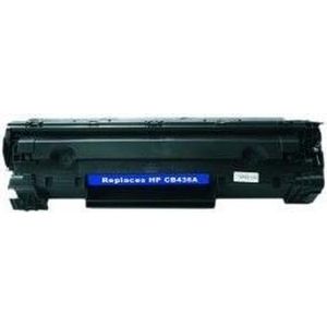 PrintAbout huismerk Toner 36A (CB436A) Zwart Geschikt voor HP