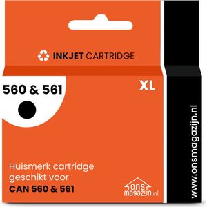 PrintAbout huismerk Toner 117A (W2070A) Zwart Geschikt voor HP