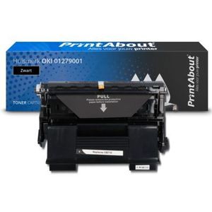 PrintAbout huismerk Toner 01279001 Zwart Geschikt voor OKI