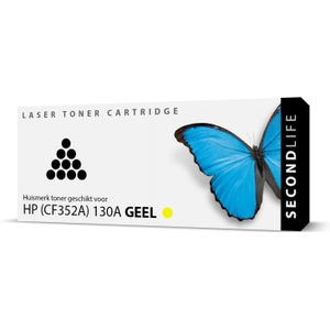 PrintAbout huismerk Toner 130A (CF352A) Geel Geschikt voor HP