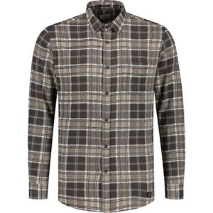 Dstrezzed - Chenille Overhemd - Grijs - Regular-Fit