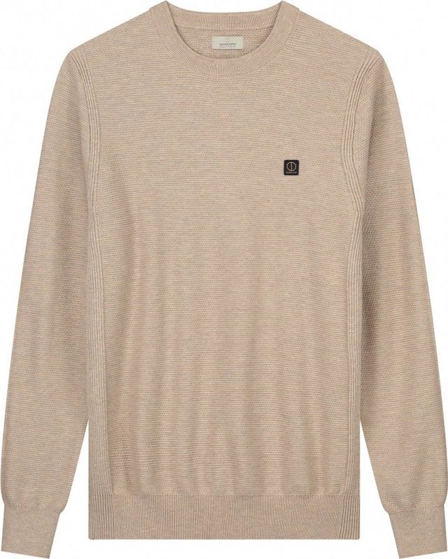 Dstrezzed Pullover Beige Melange - Heren - Pullovers