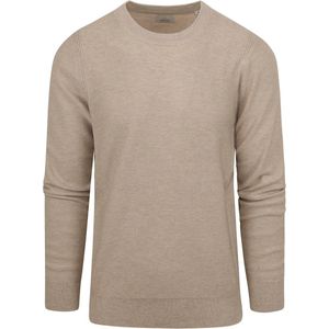 Dstrezzed - Pullover Beige Melange - Heren - Regular-fit