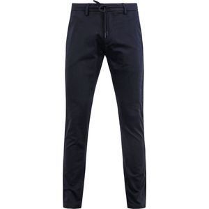Dstrezzed - Lancaster - Chino Broek - Donkerblauw - Licht Getailleerd