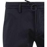 Dstrezzed - Lancaster - Chino Broek - Donkerblauw - Licht Getailleerd