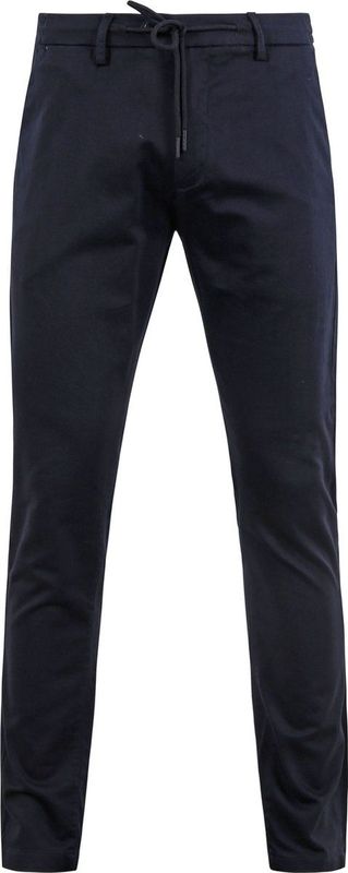 Dstrezzed - Lancaster - Chino Broek - Donkerblauw - Licht Getailleerd