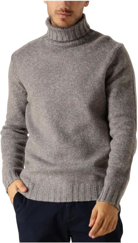 Dstrezzed Ove Turtleneck Truien & Vesten Heren - Sweater - Hoodie - Vest- Bruin