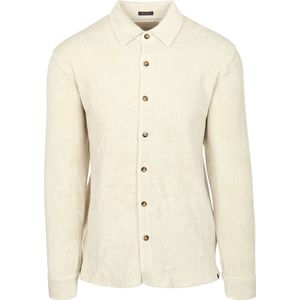 Dstrezzed Hemdjacke Wyatt Ecru - Größe L