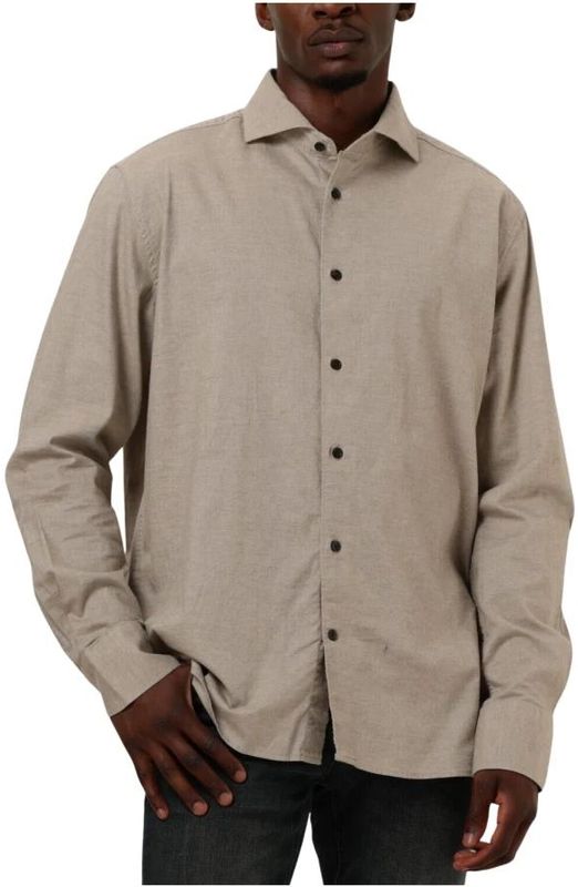 Dstrezzed - Overhemd - Ecru - Katoen - Slim Fit