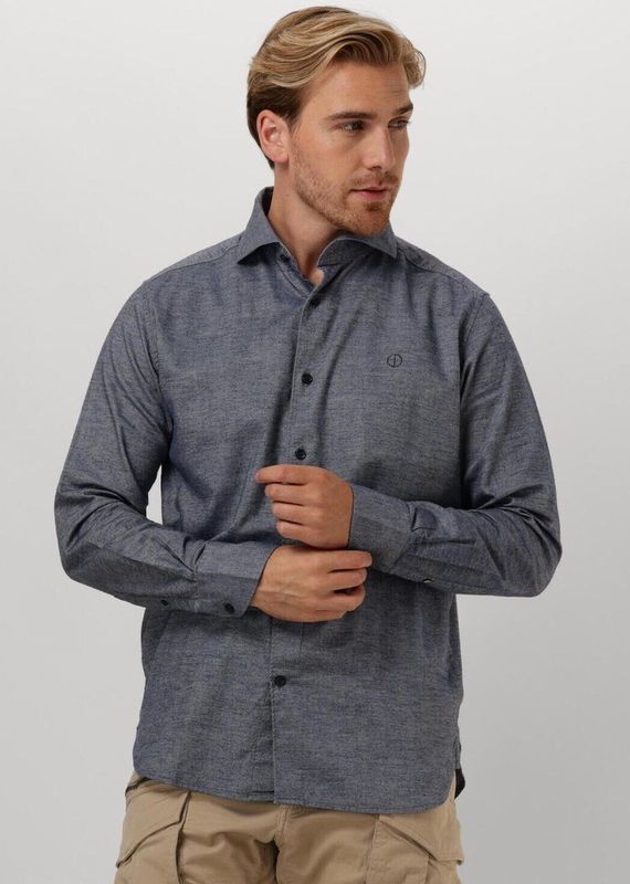 Dstrezzed Olav Shirt - met lange mouwen - Heren Grijs