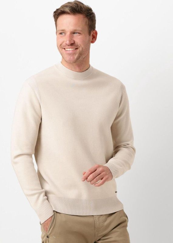 Dstrezzed Fell Mock Neck Truien & Vesten Heren - Sweater - Hoodie - Vest- Beige