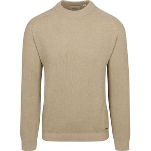 Dstrezzed - Pullover Pedro - Ecru - Heren - 100% Katoen - Regular-Fit