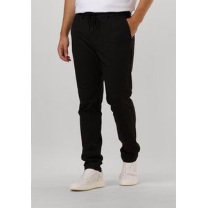 Dstrezzed The Lancaster Tapered Jogger Pattern Sweat Broeken Heren - Zwart