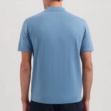 Dstrezzed - Taupe Zip Polo - Heren - Katoen