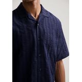 Dstrezzed Overhemd Sirius Resort Loose Fit - Marine