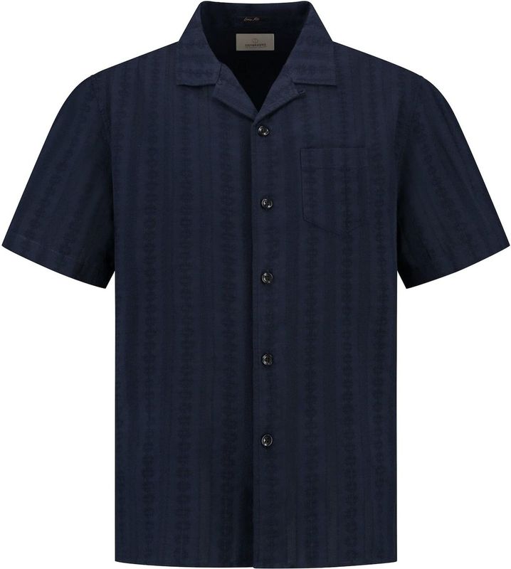 Dstrezzed Overhemd Sirius Resort Loose Fit - Marine
