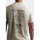 Dstrezzed Nickolas Graphic Tee - Polo Shirt - Beige