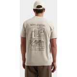 Dstrezzed Nickolas Graphic Tee - Polo Shirt - Beige