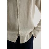 Dstrezzed - The Jagger - T-shirt - Lichtgrijs - 100% Linnen