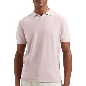 Poloshirt - Lichtroze - Katoen / Polyester