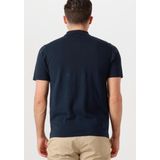 Dstrezzed Dorian Zip Polo - Donkerblauw