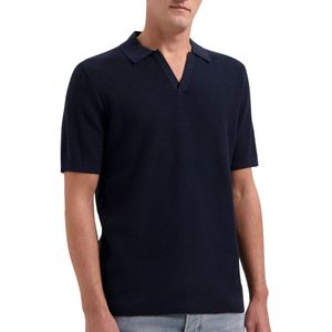 Dstrezzed - Kostas Polo - Blauw - Korte Mouw