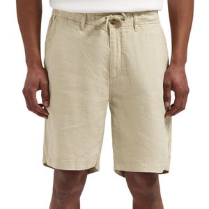 Dstrezzed - Ds Logan Beach Shorts - Licht Beige - Linnen - Relaxed Fit