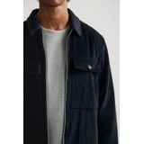 Dstrezzed - Vaso - Overshirt - Donkerblauw - Katoen - Regular Pasvorm