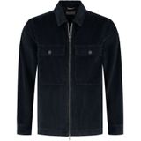 Dstrezzed - Vaso - Overshirt - Donkerblauw - Katoen - Regular Pasvorm