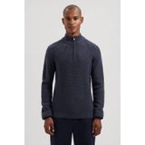 Dstrezzed - Skipper - Gebreide Trui - Donkerblauw - Ingebreid Patroon