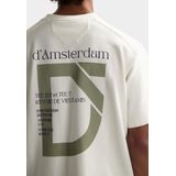 Dstrezzed - Lasse - T-shirt - Ecru - Losse Pasvorm - Korte Mouwen