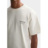 Dstrezzed - Lasse - T-shirt - Ecru - Losse Pasvorm - Korte Mouwen