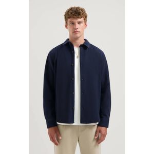 Dstrezzed - Overshirt - Donkerblauw - Lange Mouwen - Regular Fit