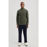 Dstrezzed - Skipper - Gebreide Trui - Donkergroen - Ingebreid Patroon