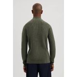 Dstrezzed - Skipper - Gebreide Trui - Donkergroen - Ingebreid Patroon