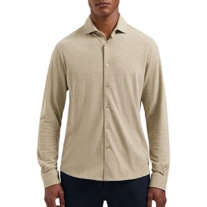 Dstrezzed - The Kirk - Overhemd - Beige - Slim-fit - Lange Mouwen