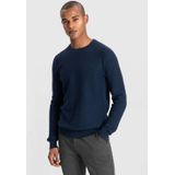Dstrezzed - Mercury - Trui - Donkerblauw - Slim Fit - Ingebreid Patroon