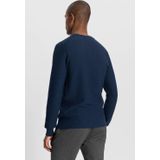 Dstrezzed - Mercury - Trui - Donkerblauw - Slim Fit - Ingebreid Patroon