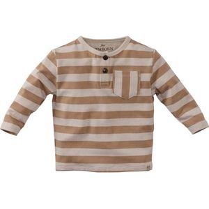 Z8 Newborn jongens longsleeve - Licht bruin