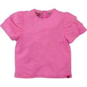 Z8 - T-Shirt - Rose - Katoen - Florenza met Ruffle-Mouwen